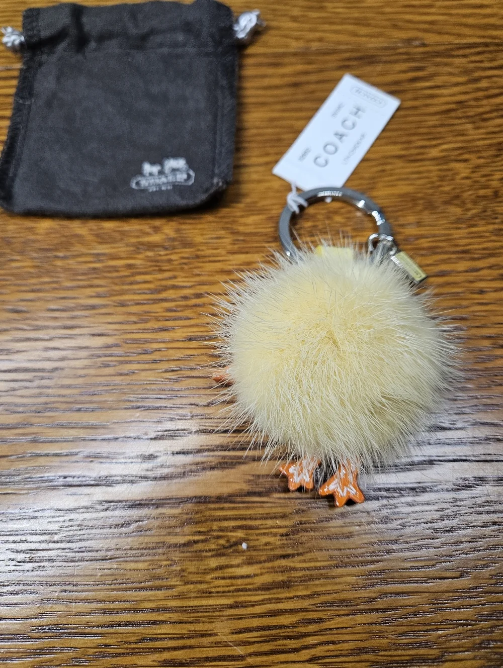 Coach baby chick keychain charm - Picture 2 of 4